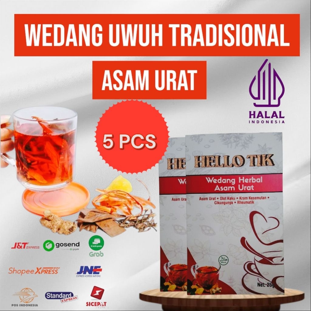 

Wedang Uwuh komplit Atasi Asam Urat 5pcs