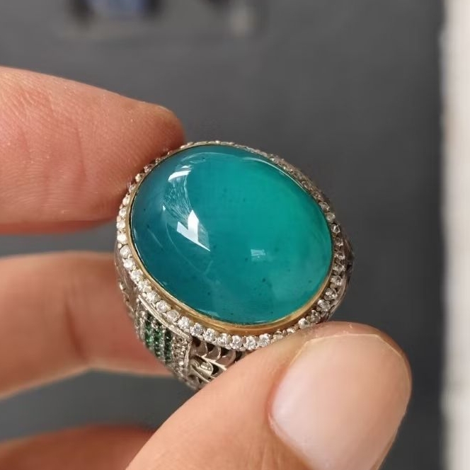 Natural Bacan Selasih Full Badan HQ Top Quality Kristal Siap kontes