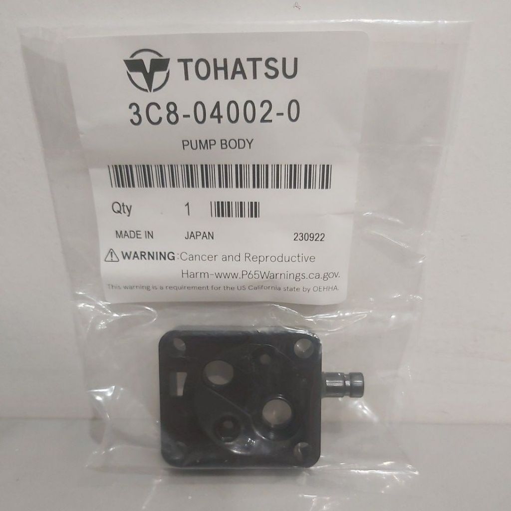 Pump body mesin tempel Tohatsu 18pk. Asli