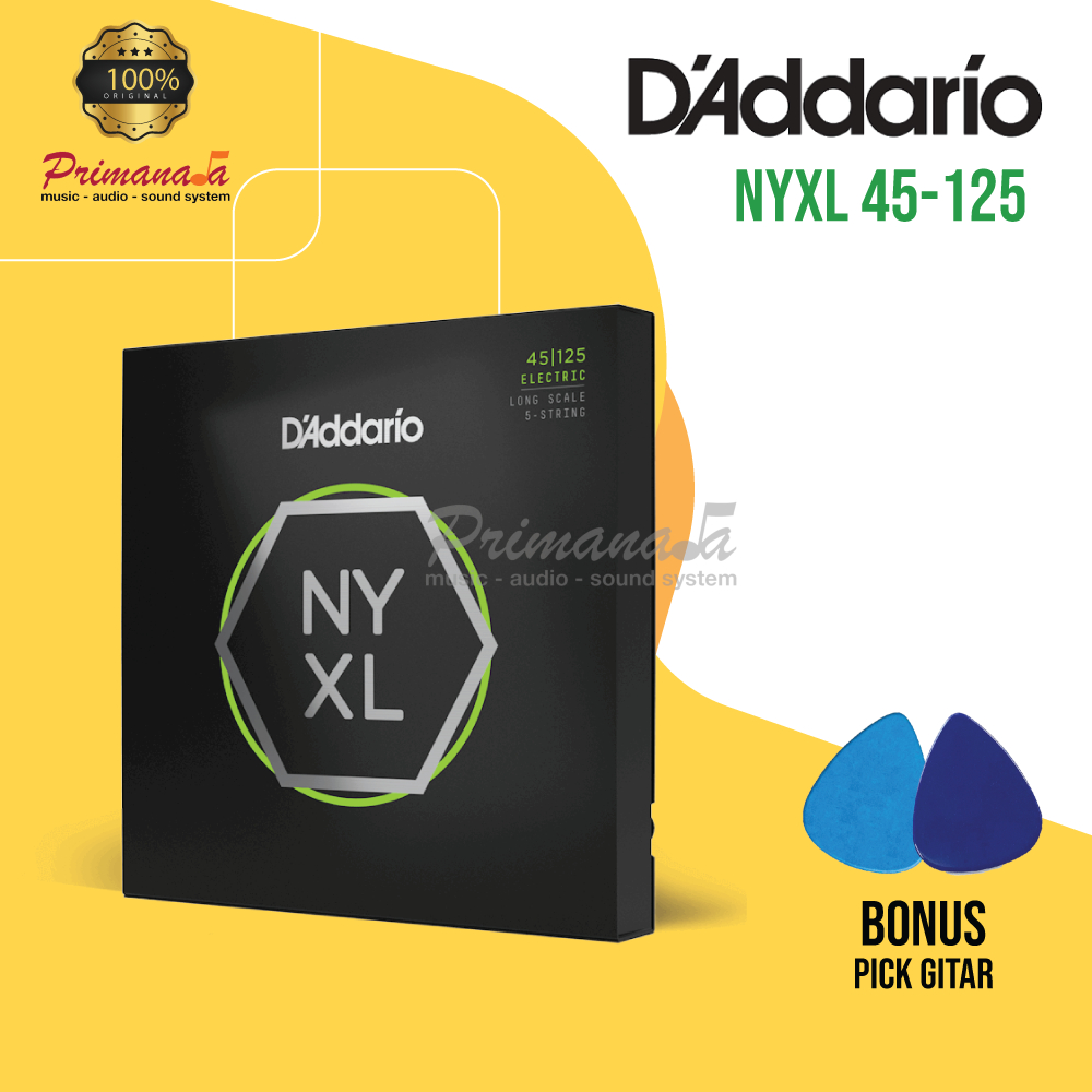 D'Addario NYXL 45125 Dadario Senar Bass 5 String Original