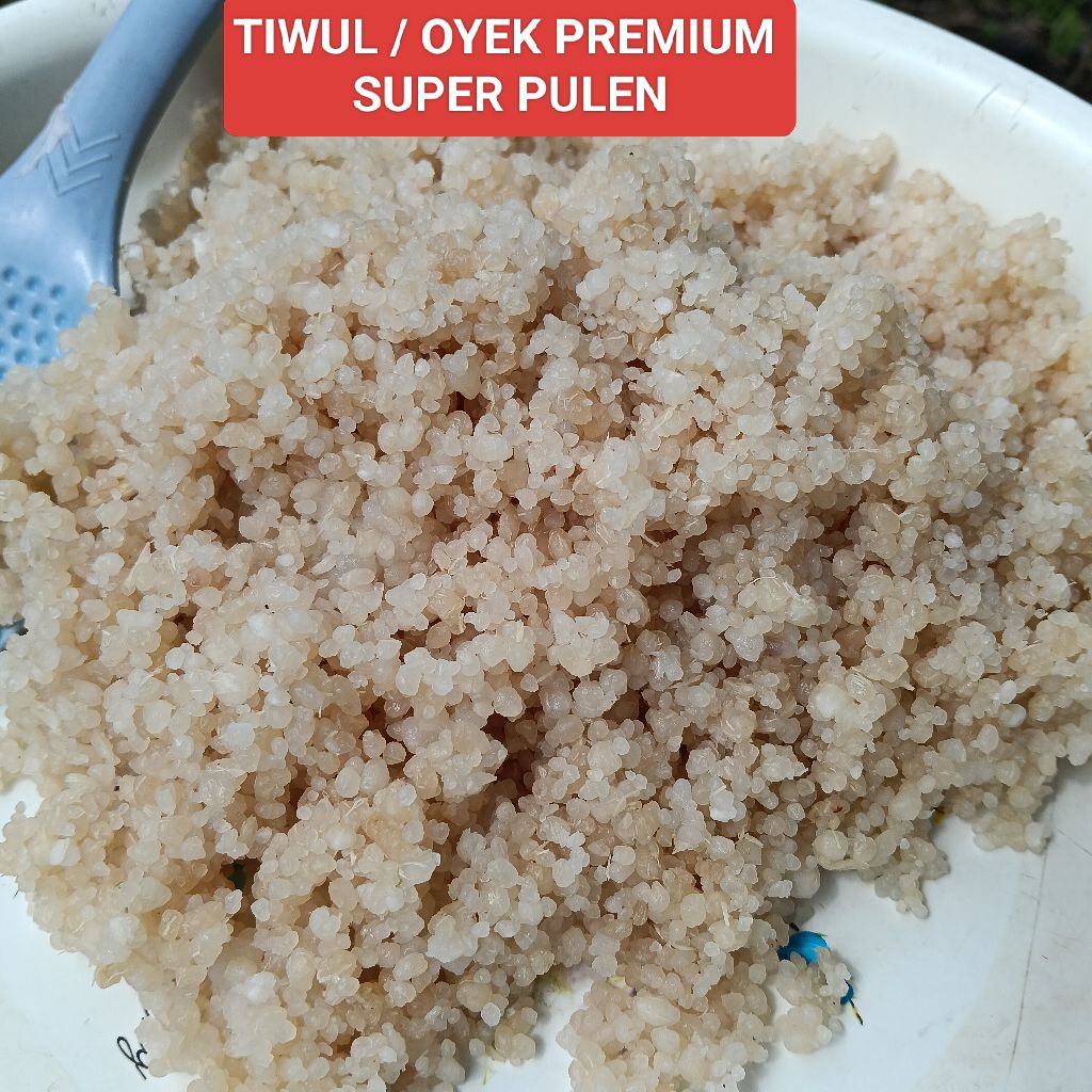 

Tiwul/Oyek instan termurah 500gr kualitas super pulen