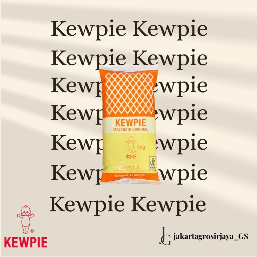 

Kewpie Mayonaise Original 1kg - Asli Japan