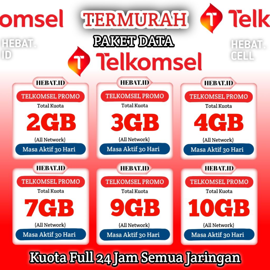 PAKET INTERNET TELKOMSEL FLASH/TELKOMSEL SAKTI/KUOTA INTERNET TELKOMSEL/PAKET DATA/PAKET INTERNET/KU