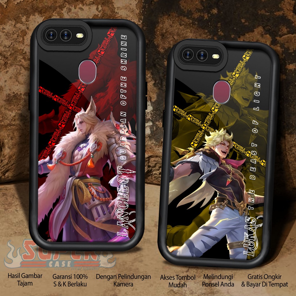 Case Premium Compatible For OPPO F9 F9 PRO REALME 2 PRO AX7 Motif [ HEROML1 ] Casing Softcase glossy