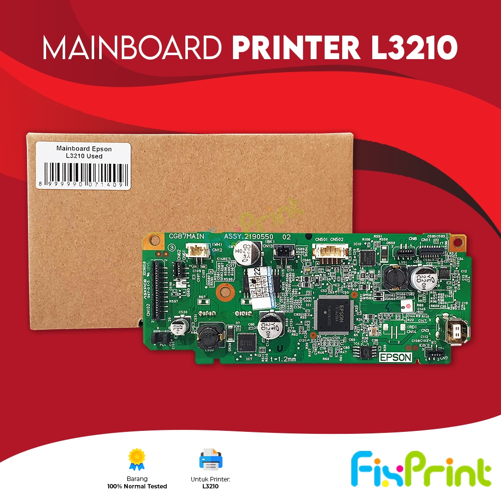 Mainboard Epson L3210 Motherboard Epson L 3210 Board L-3210 Cabutan