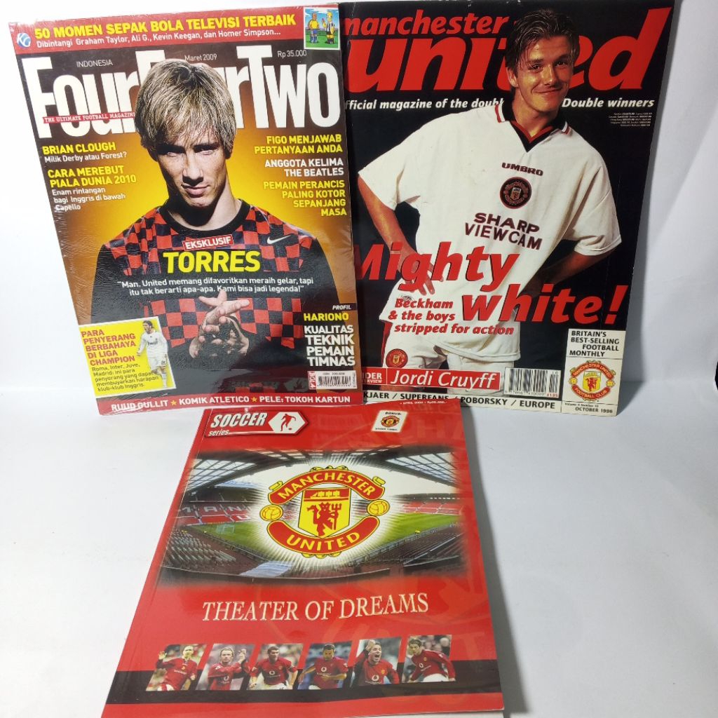 Majalah bola majalah fourfourtwo soccer series Manchester united