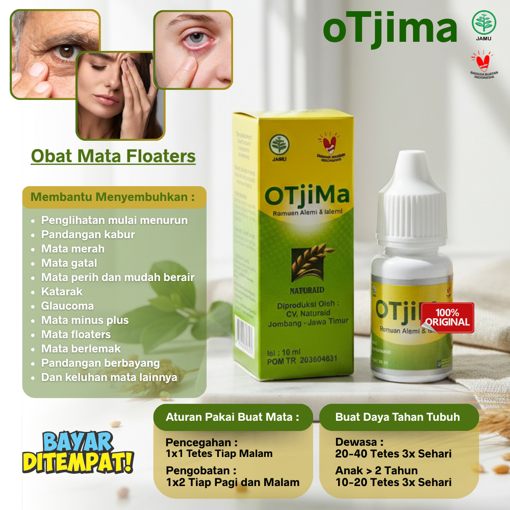 Obat Tetes Mata Herbal Ampuh – Atasi Mata Merah, Iritasi, Bengkak, Berlemak & Pterigium
