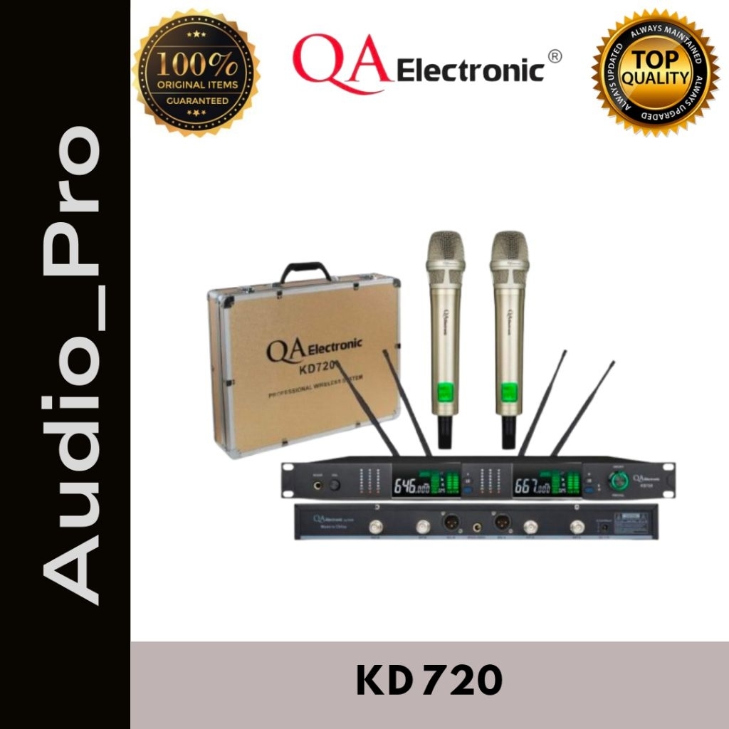 MIC WIRELESS QA ELECTRONIC KD720