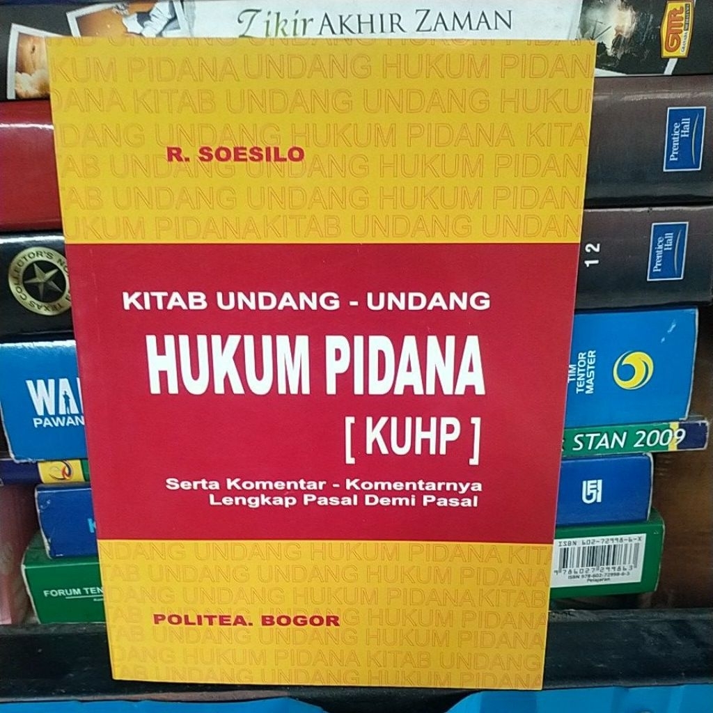 BEKAS KITAB UNDANG UNDANG HUKUM PINDANA