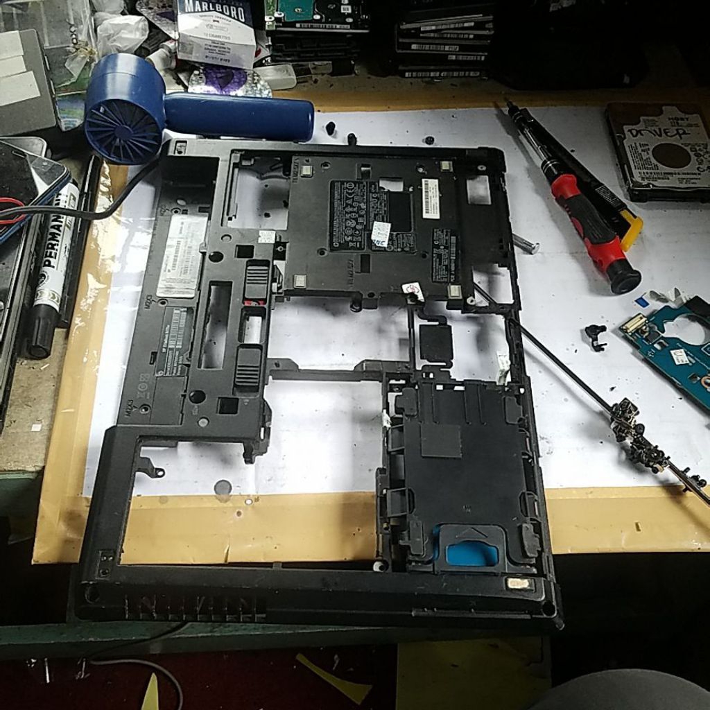 Original kesing casing motherboard mobo mesin belakang HP Elitebook 8470W 8470P