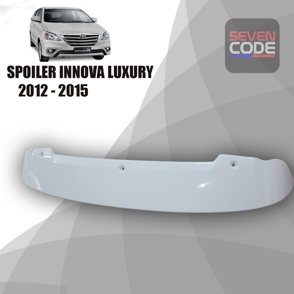 SPOILER INNOVA GRAND LUXURY 2005-2015 PLASTIK WING BAGASI ATAS INNOVA GRAND LUXURY 2005-2015 PLASTIK