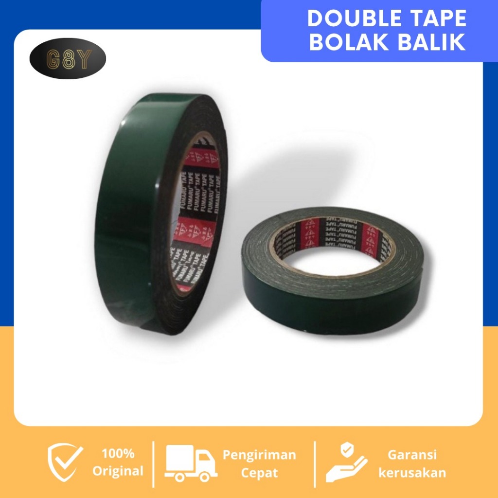 

Double Tape Bolak balik 24mm x 5meter
