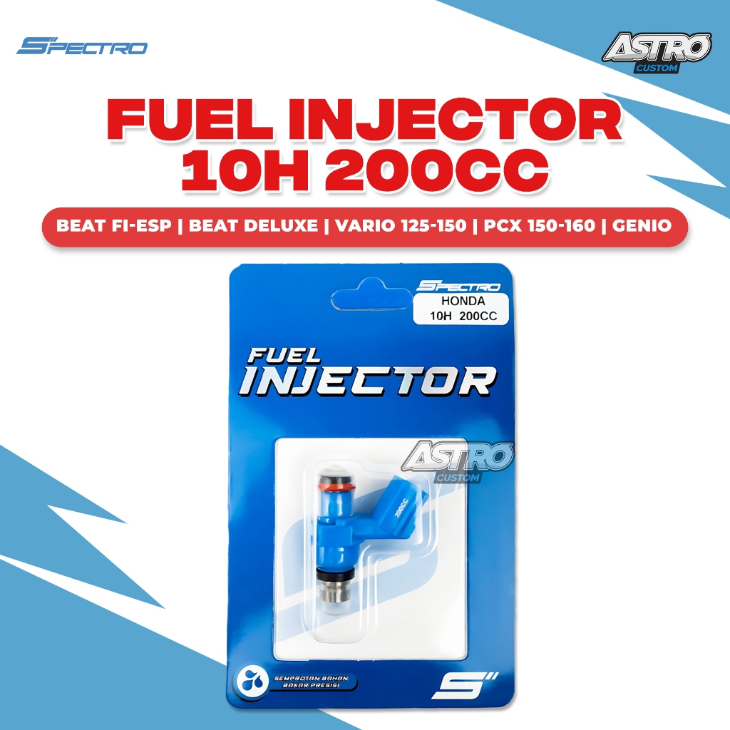 Spectro Injektor Vario 150 125 PCX ADV 160 Beat Fi ESP Scoopy Fi ESP Genio CB150R Honda 10H 200CC