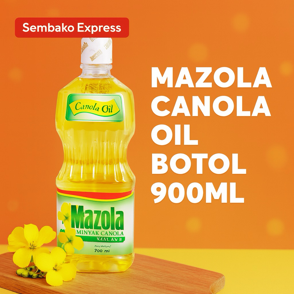 

Mazola Minyak Canola Botol 900ml – Minyak Sehat untuk Masakan Lezat