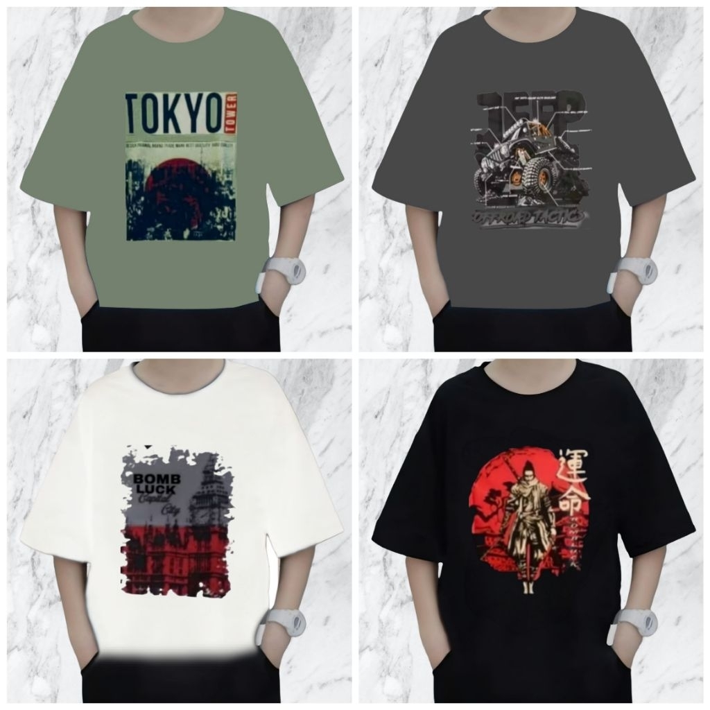 kaos anak umur 10-15 tahun kaos anak tanggung