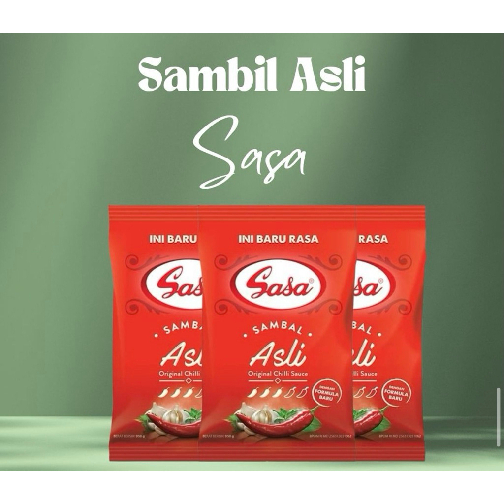 Saus Sambal asli Sasa | Sambal Sasa 950gr