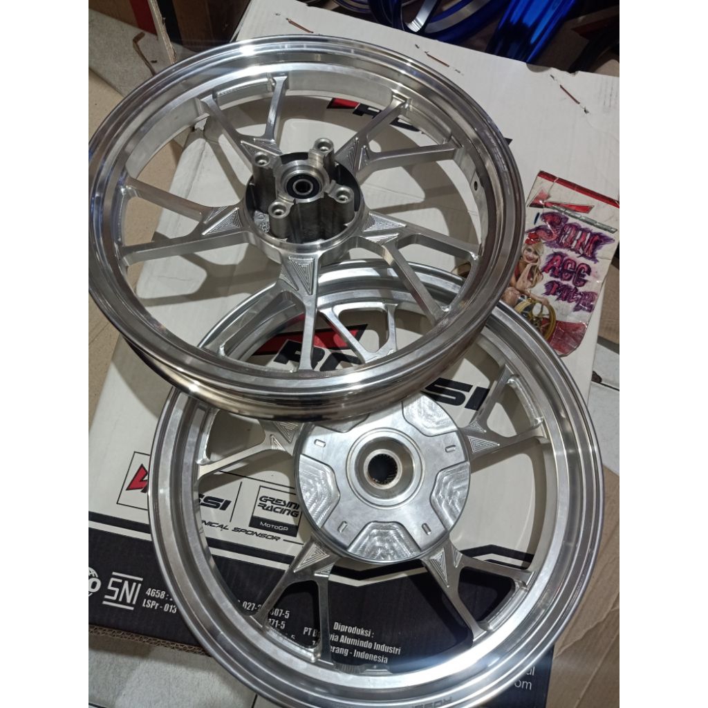 Velg Vario 125 techno./ 150  1set  depan belakang