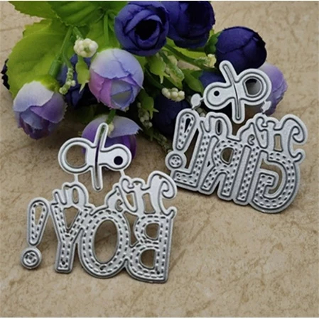 

Metal Cutting Dies S138 ~ Mold Stencil Metal, Cetakan Stensil bentuk daun rambat baby boy and girl untuk bahan mahar, dekorasi, journal, scrapbooking, cards, art deco, etc