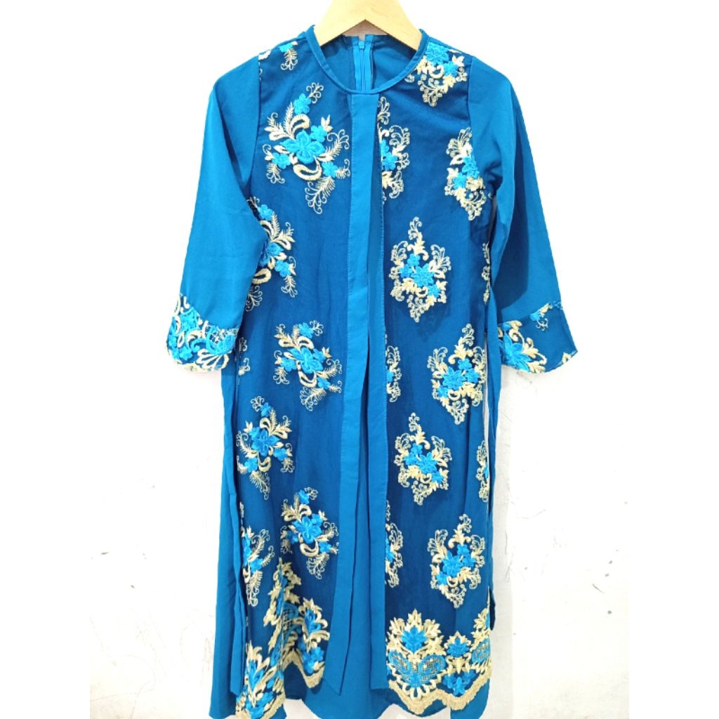 Gamis Motif Brukat | Baju Gamis Muslim Dewasa prloved