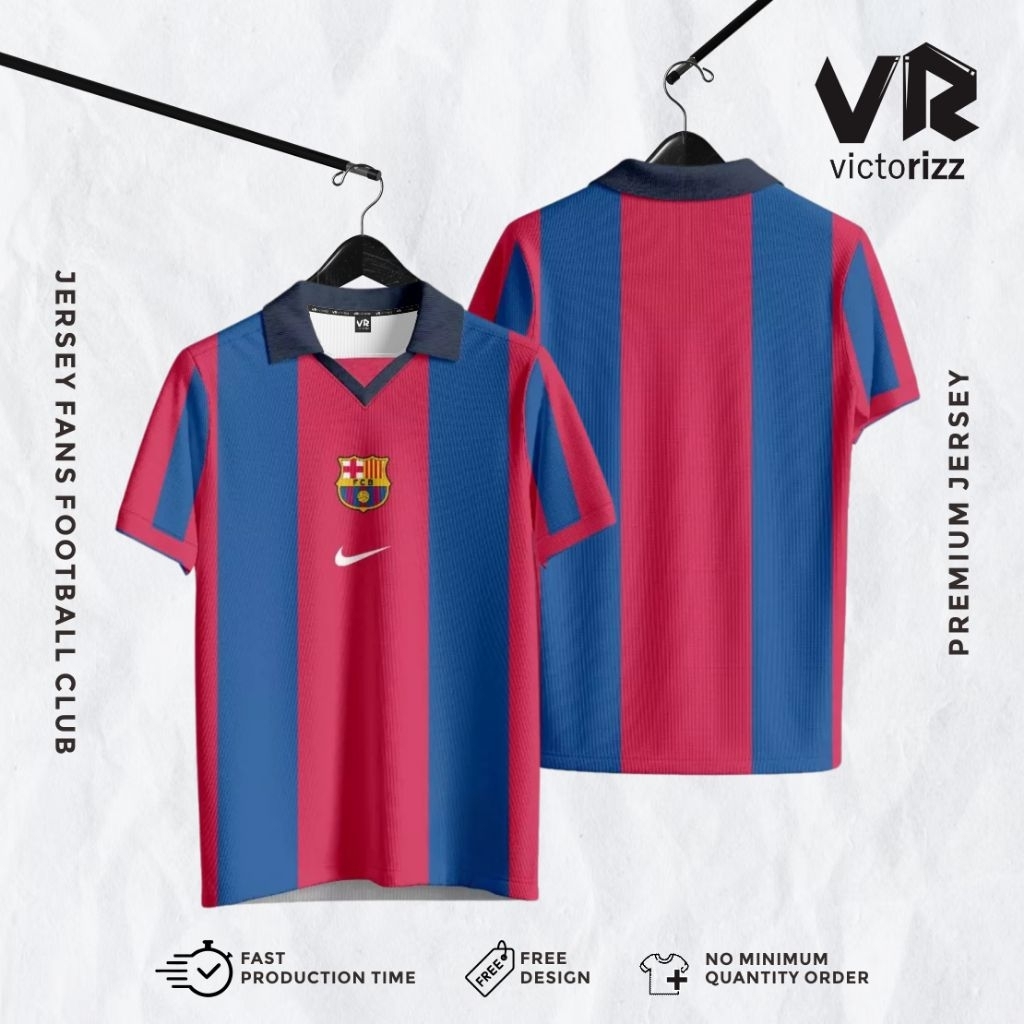 ALLSPORT || JERSEY FANTASY BARCA 2000-2001 || BARCELONA 2000-2001 || BAJU JERSEY SPORT BARCA || JERS