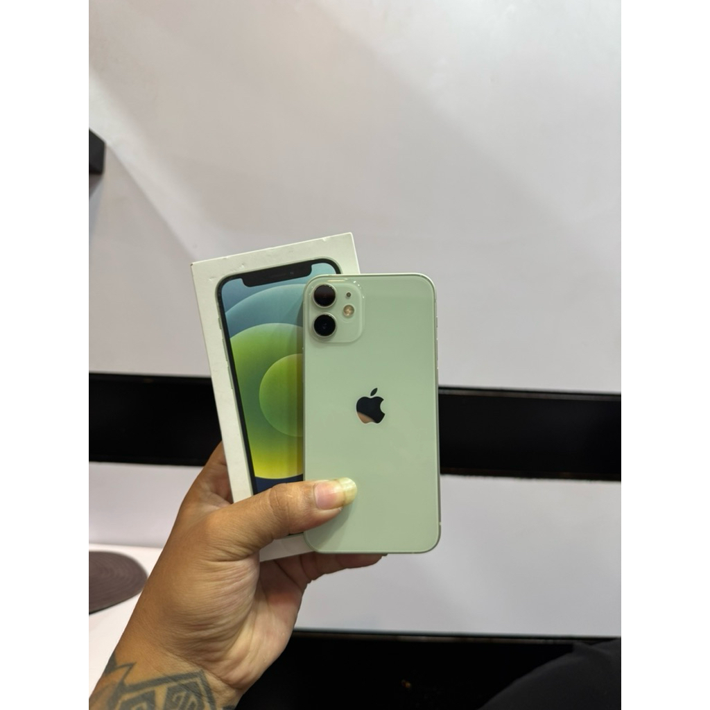 iphone 12 mini 256gb resmi ibox green
