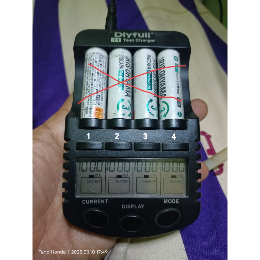 Charger Baterai Tamiya Dlyfull T1 Super Fast charging