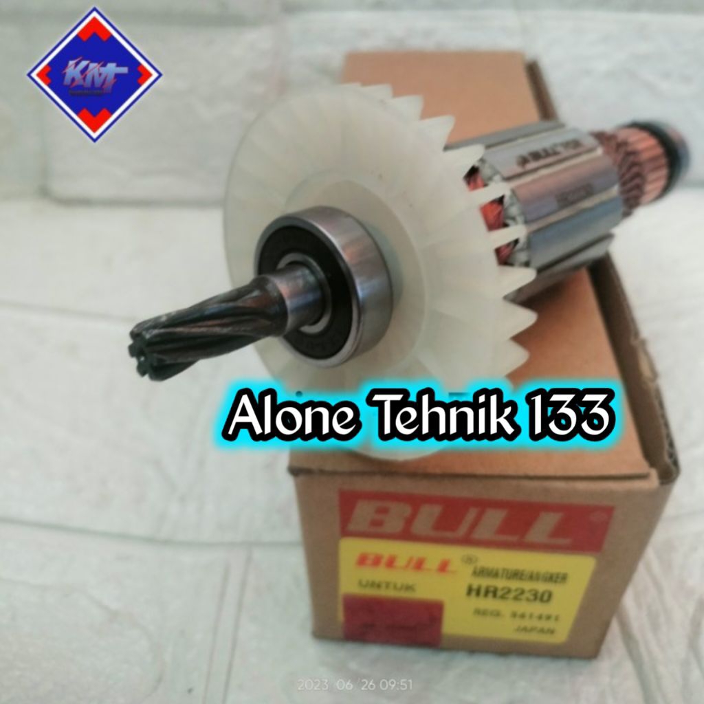 ARMATURE ANGKER BOR MAKITA HR2230 ARMATURE FOR MESIN ROTARY HAMMER MAKITA HR 2230