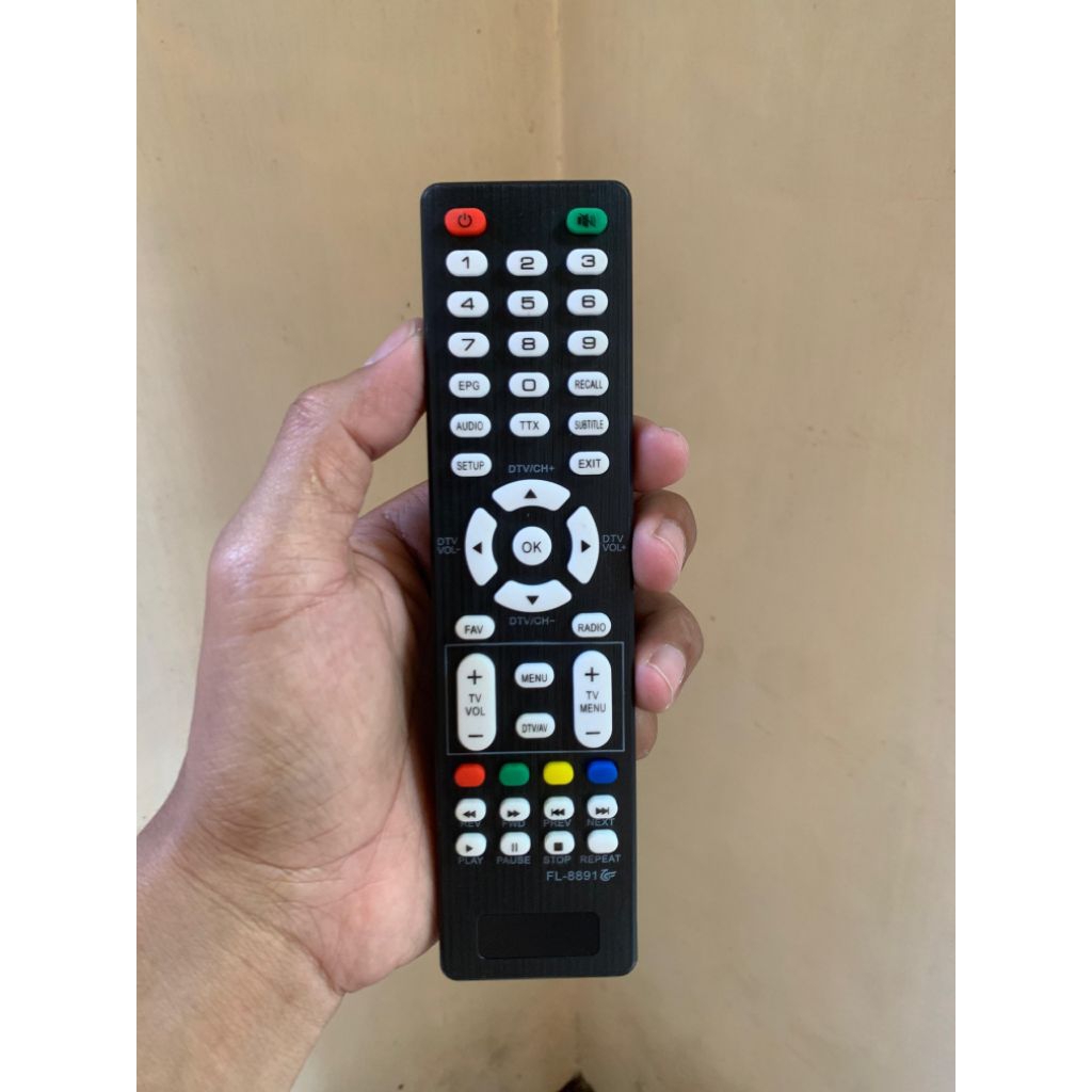 Remote Remot Tuner TV Digital WCOM 8891