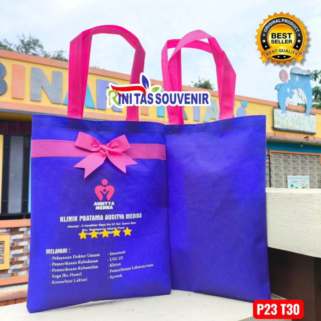 

Tas KIA Bidan sablon pita Tas Bidan KIA Sablon