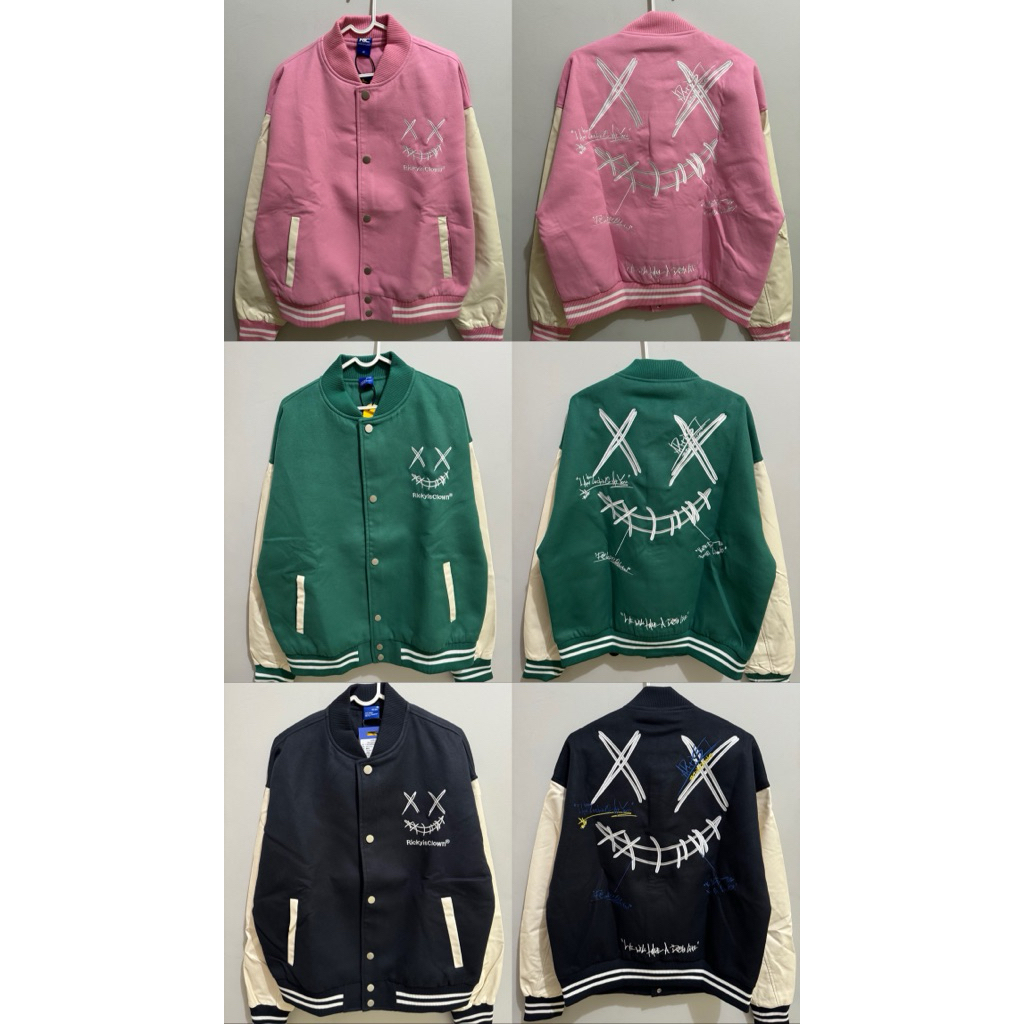 Ricky Is Clown Varsity Jacket ( RIC Varsity )