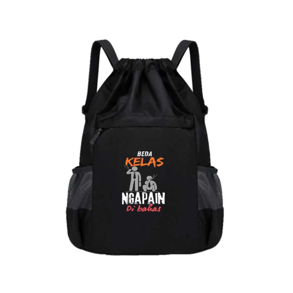 BIZZAR / TAS sekolah bahan cordura motif dtf