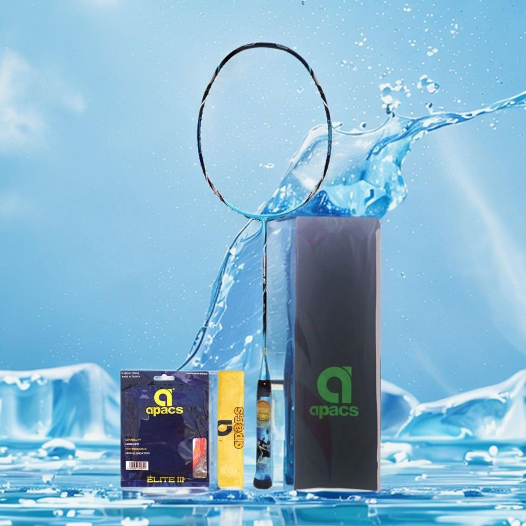 Raket Badminton Apacs Commander 80 Bonus Komplit Raket Apacs Commander 80