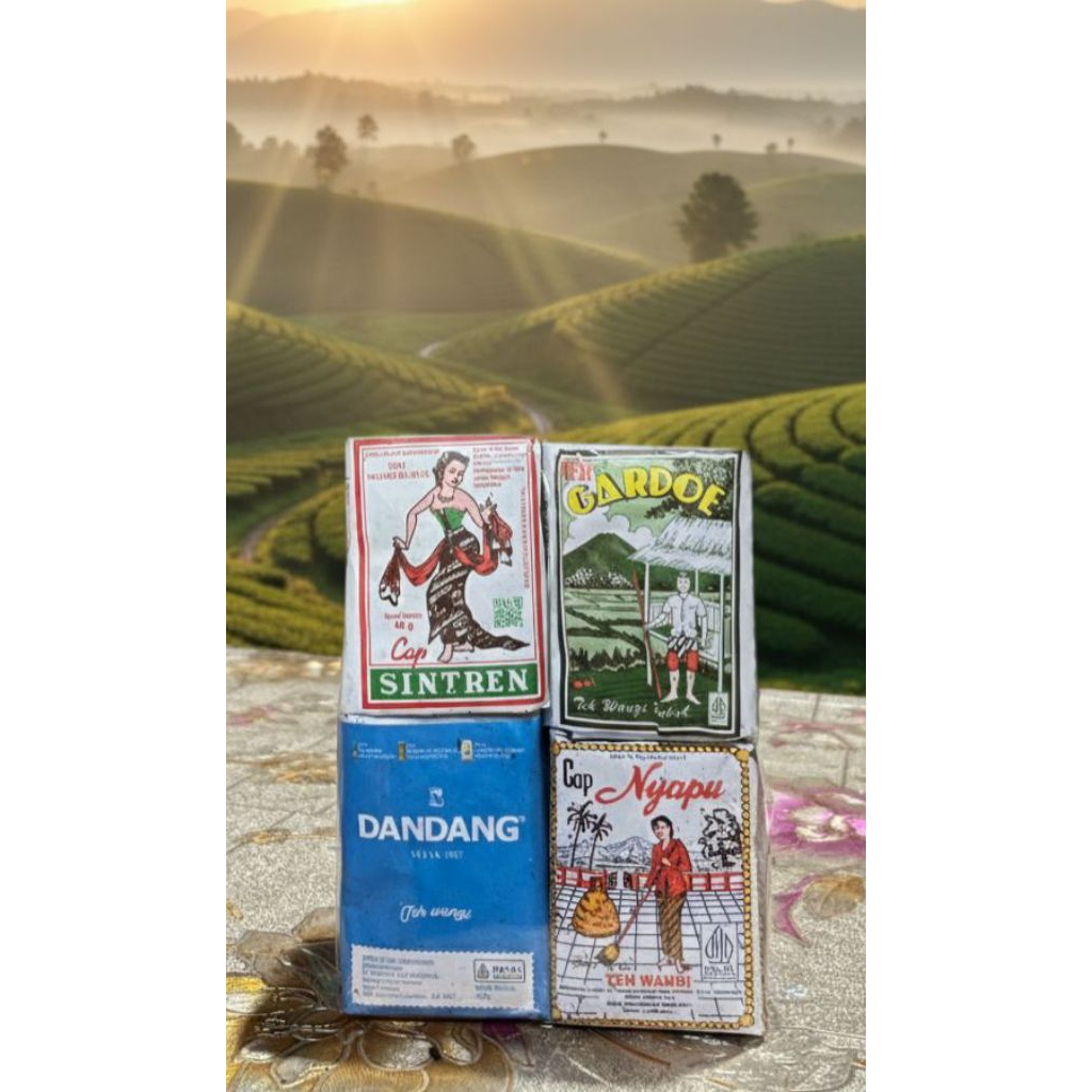 

RACIKAN TEH KHAS SOLO ISI 4 PCS(SINTREN,NYAPU, DANDANG,GOPEK)