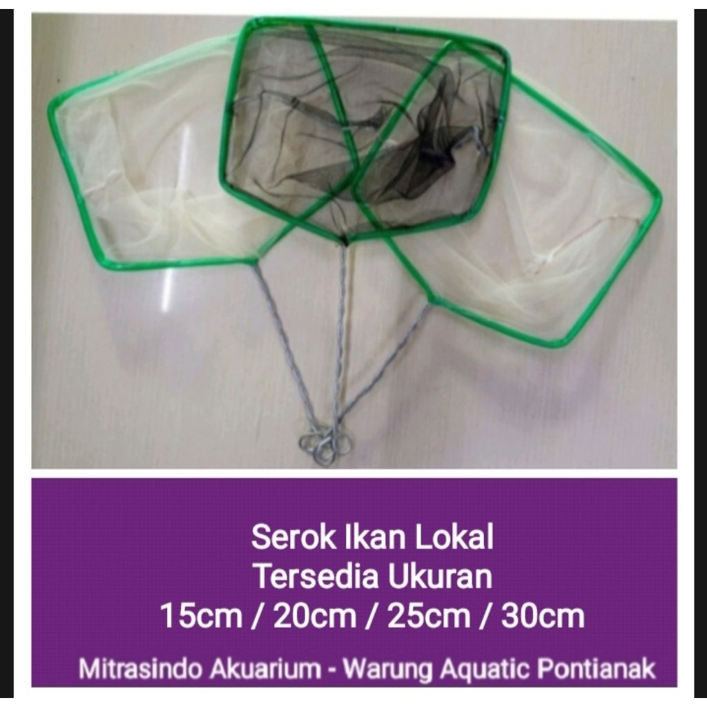Serokan Ikan Lokal 30cm