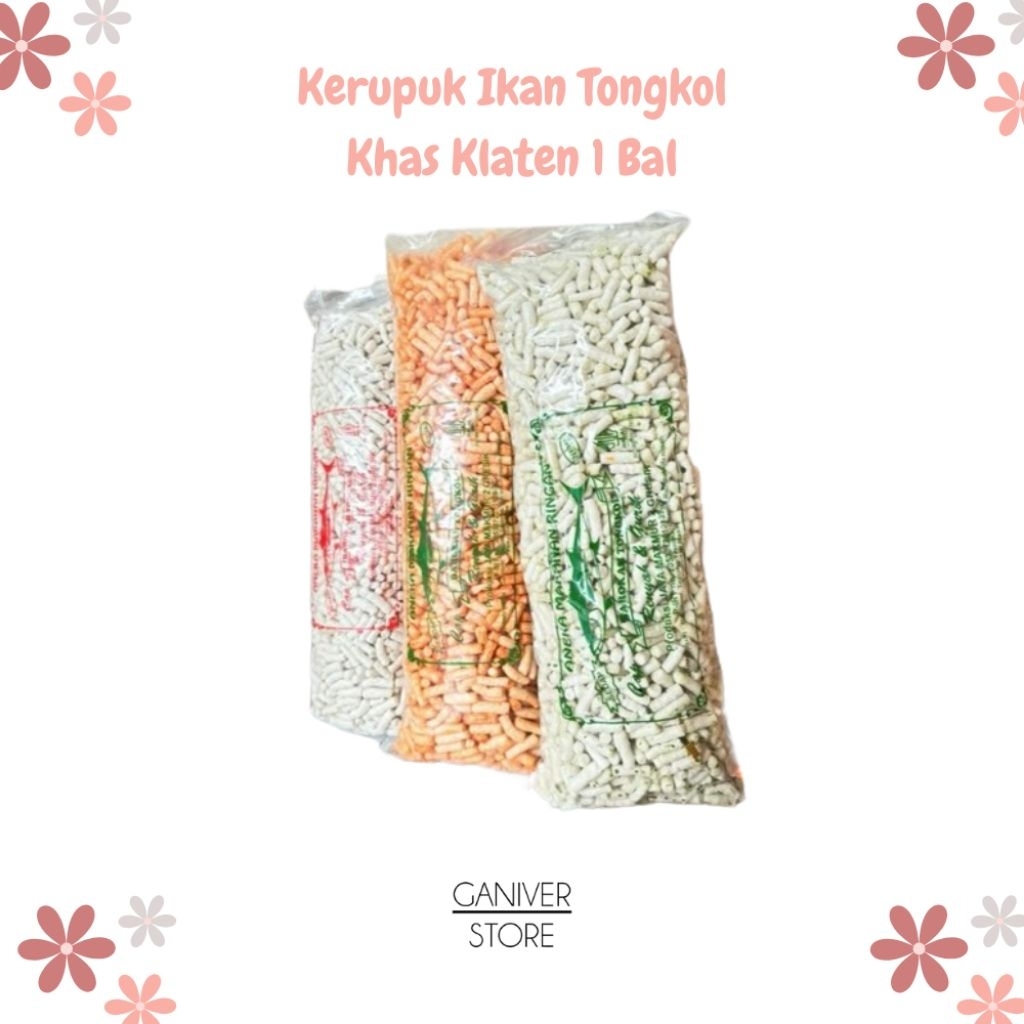 

Kerupuk Ikan Tongkol Gurih 1 Ball