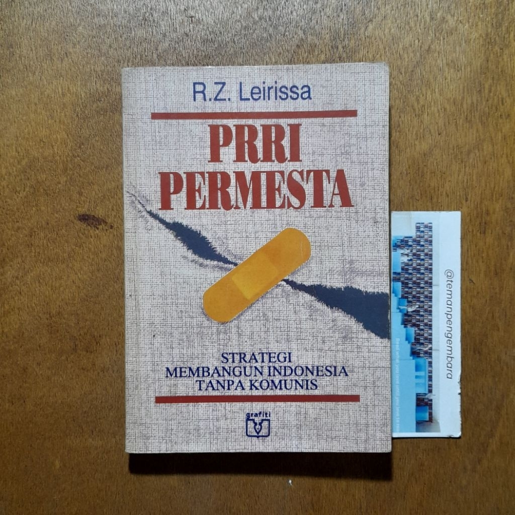 Buku PRRI Permesta Strategi Membangun Indonesia Tanpa Komunis - R. Z. Leirissa