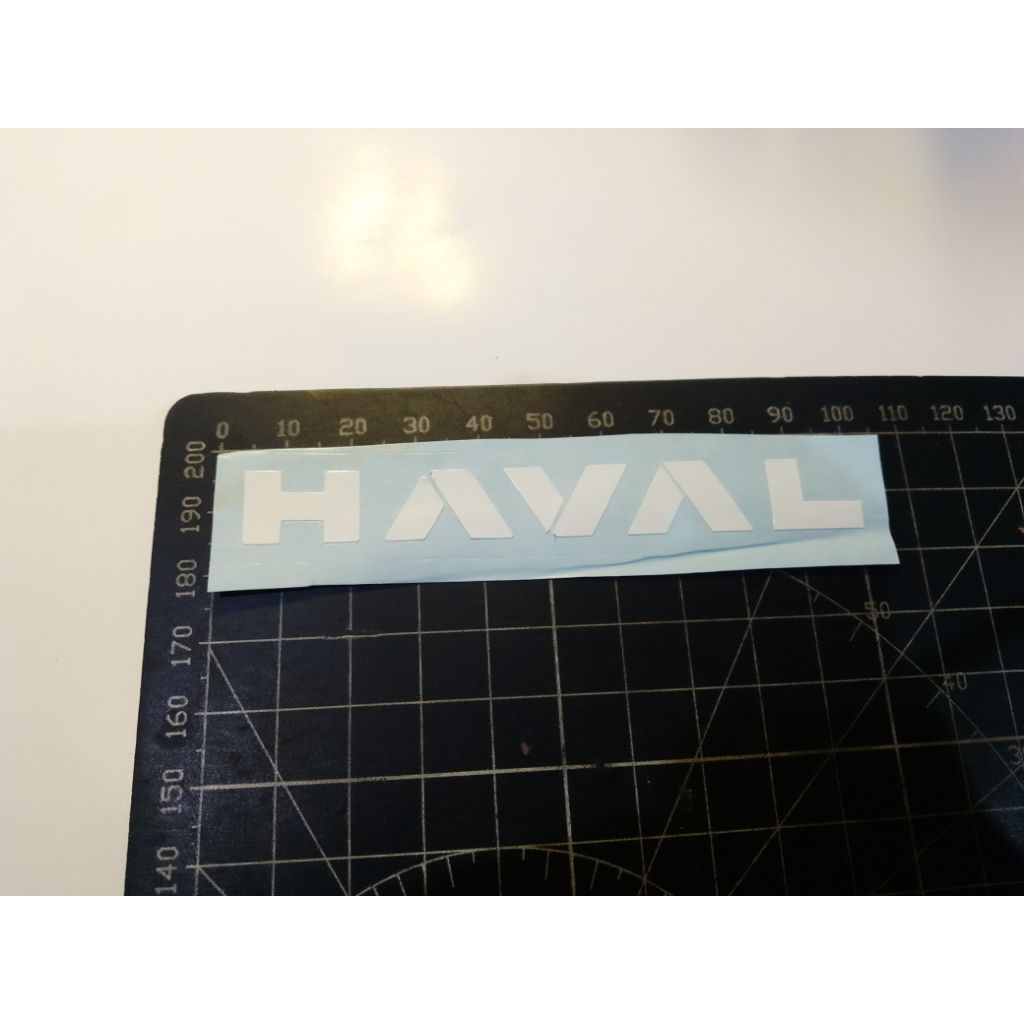 

stiker cutting haval