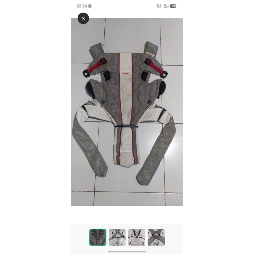 gendongan baby bjorn ori mantan