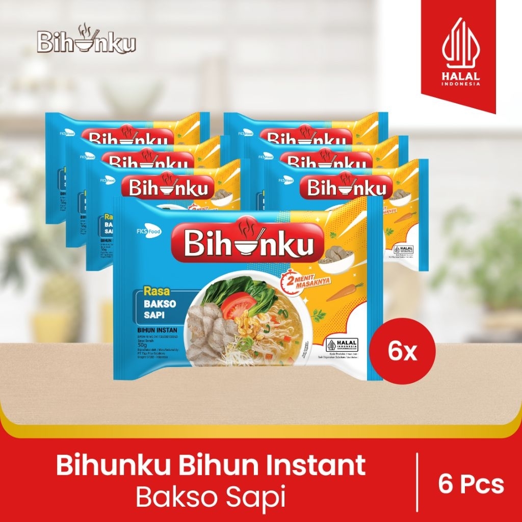 

Paket Bundling - Bihunku Instan - Bakso - 50gr - 6pcs