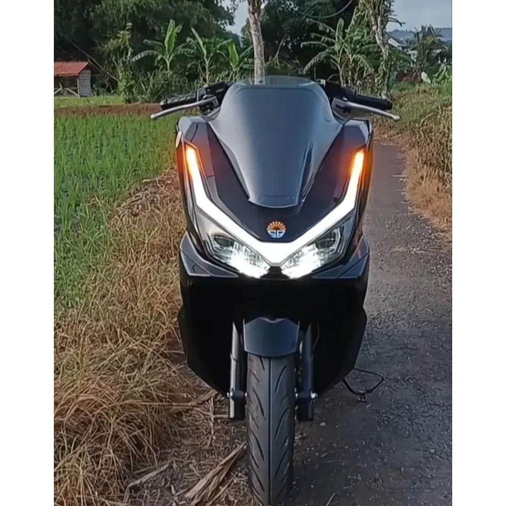 winshield honda pcx 160 visor variasi pcx 160 2025 ROADSYNC bahan akrilik tebal 3 mili pnp