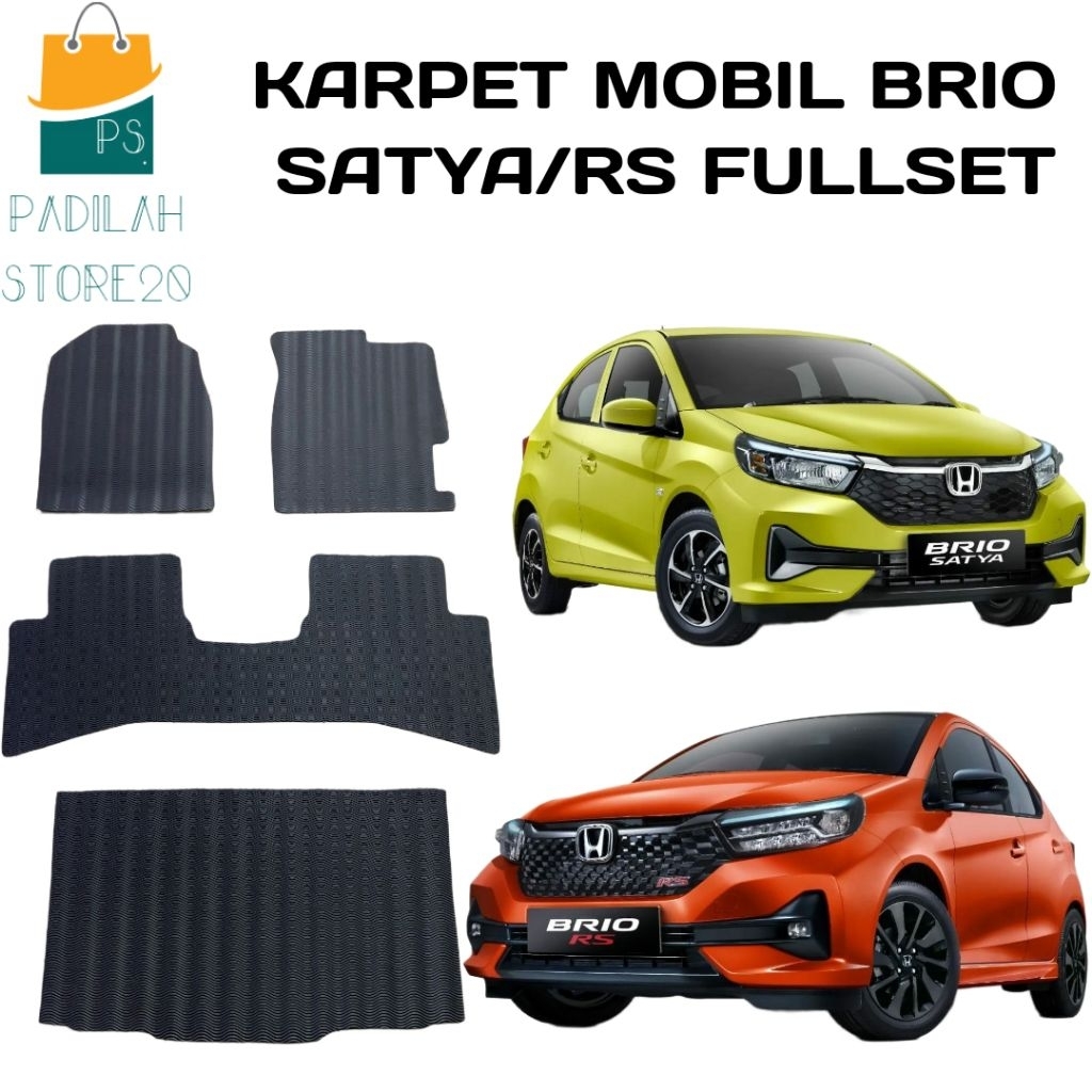 Karpet mobil Brio Satya/RS fullset