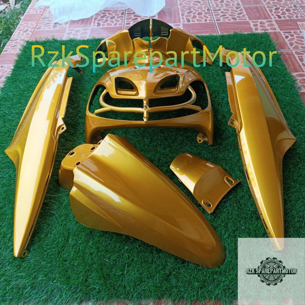 Cover full body halus mio smile smel gold 2008 2012/full set body mio smile emas