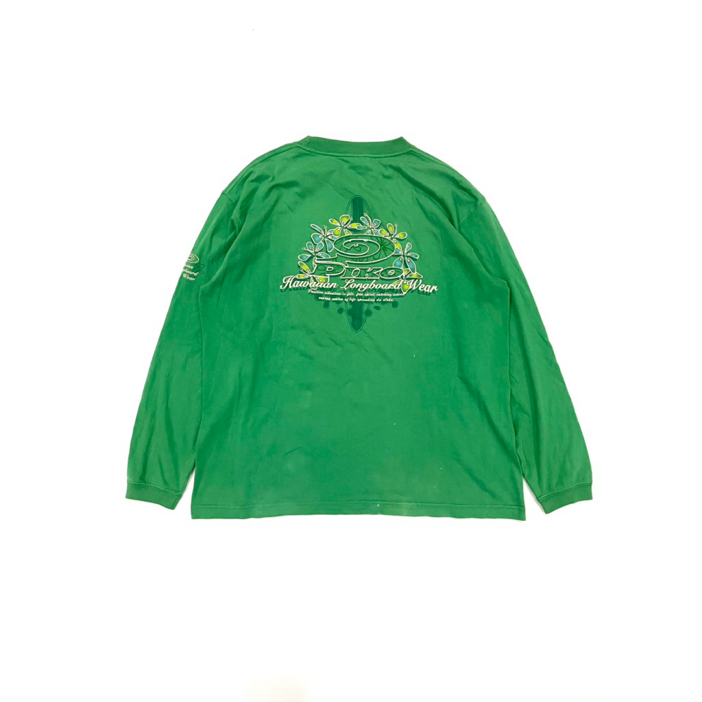 Vtg Piko Hawaiian Longboard shirt