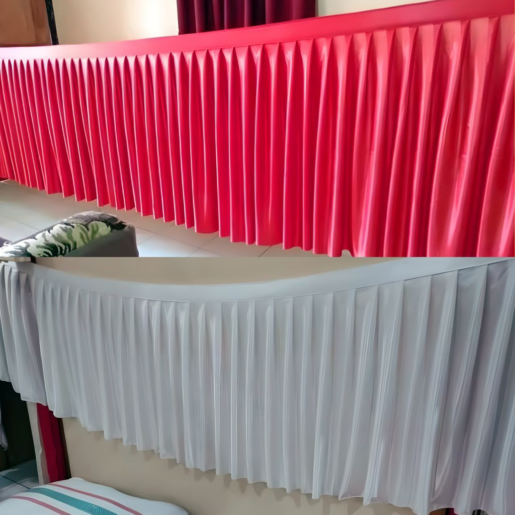 Skriting meja/Pinggiran meja prasmanan/Rempel meja prasmanan