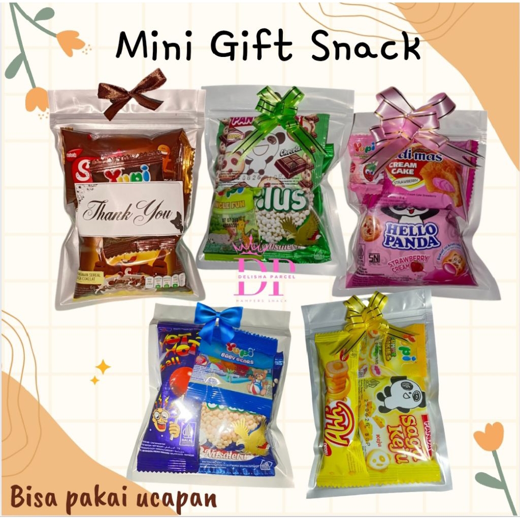 

Mini gift snack ulang tahun/snack mini/parcel mini
