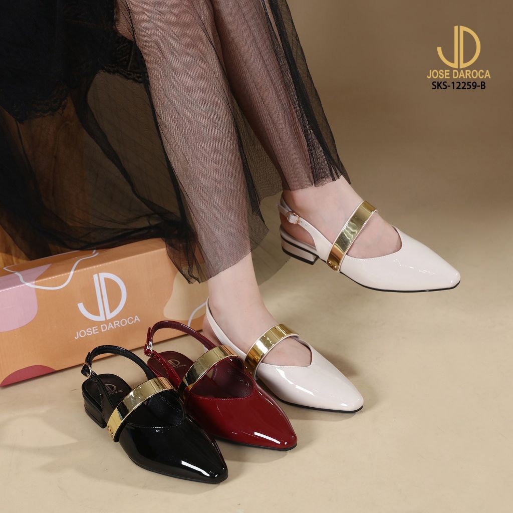 100% SEPATU JOSE DAROCA 12259//KUALITAS SESUAI DESKRIPSI/ SEPATU WANITA IMPORT PREMIUM / SLOPE SHOES