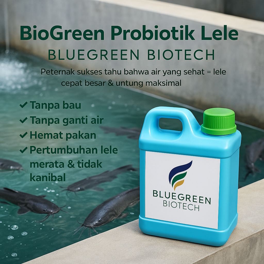 BioGreen Probiotik Lele BlueGreen Biotech