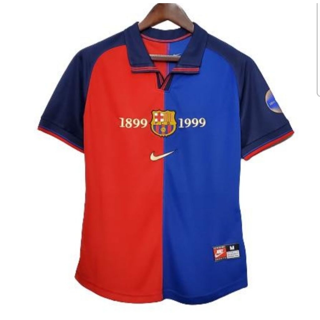 Jersey Kaos Baju Sepak Bola Barca Barce Barka Barcelona Home Away 3rd Third Retro Klasik Classic Jad