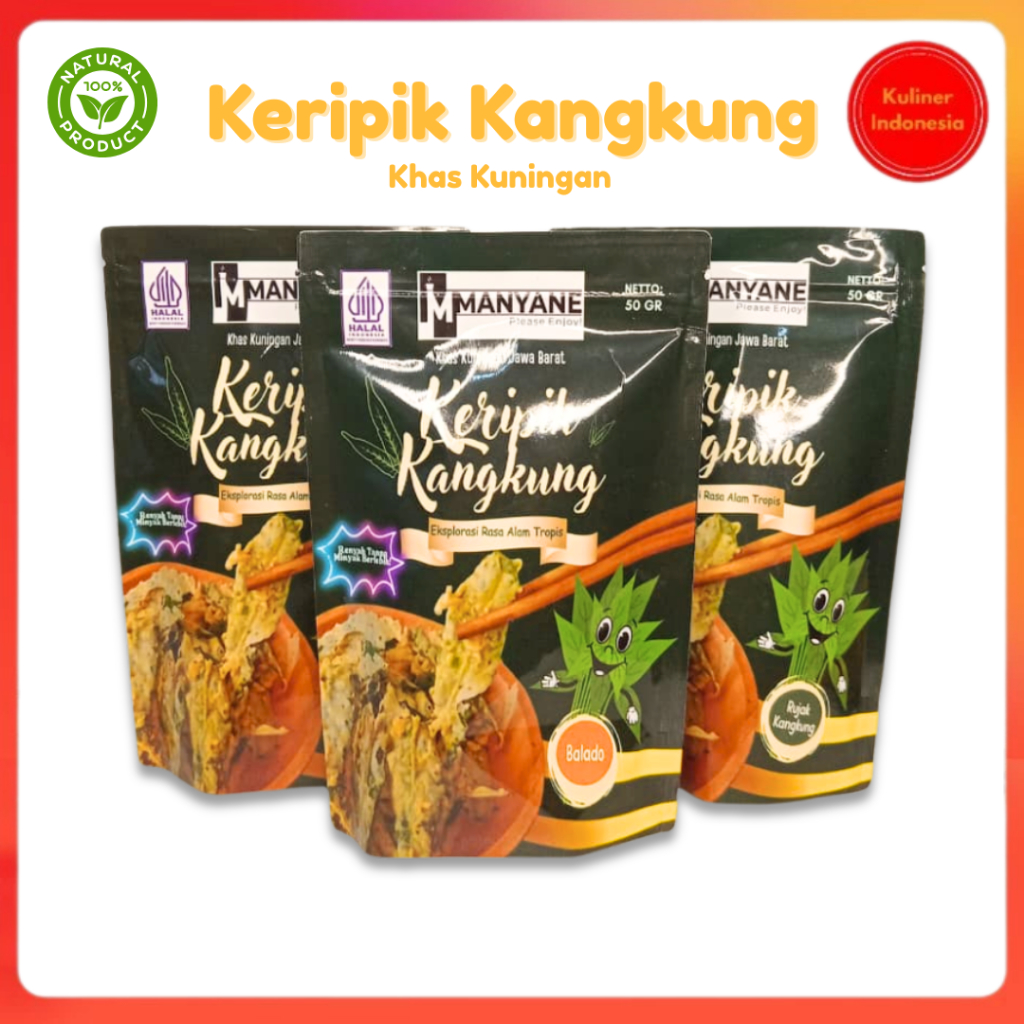 

Snack Keripik Kangkung Manyane Sehat dan Gurih Oleh-oleh Khas Kuningan