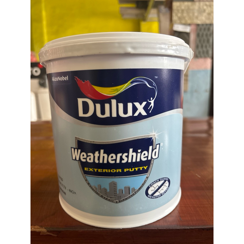 DULUX WEATHERSHIELD EXTERIOR PUTTY - PLAMUR EKSTERIOR DULUX 3.5 KG